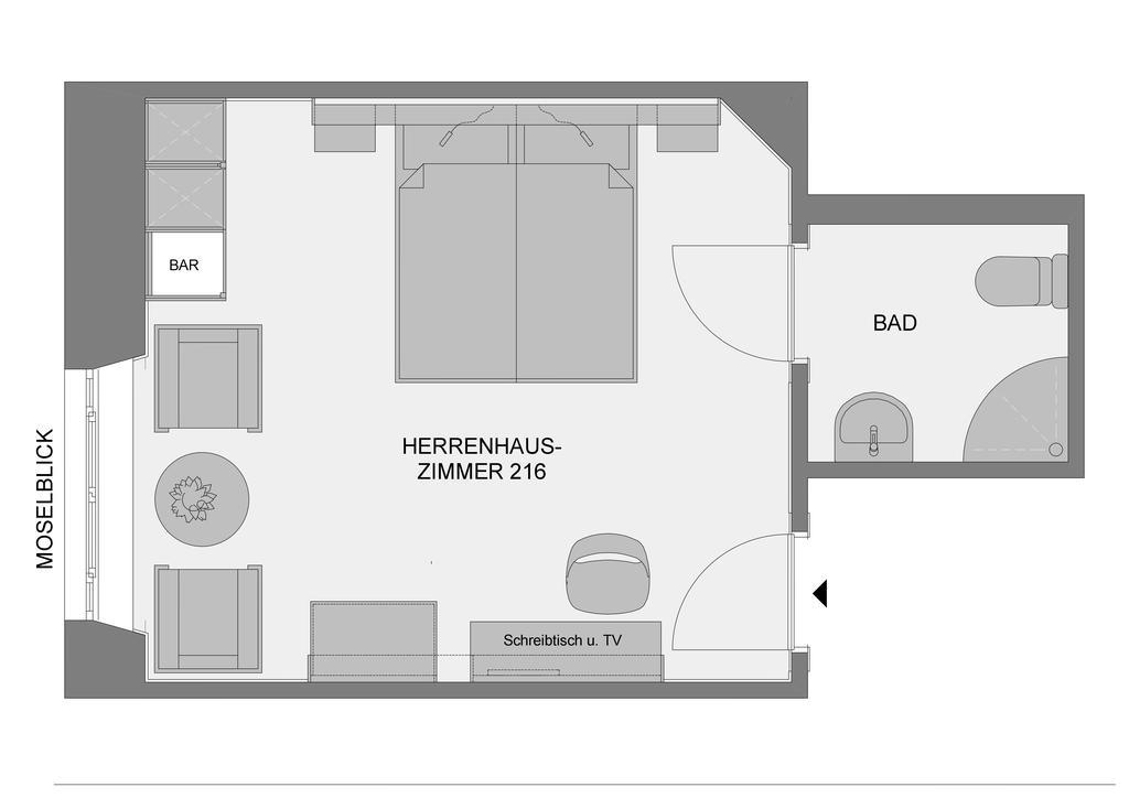 Weinhotel St. Stephanus Zeltingen-Rachtig Bagian luar foto